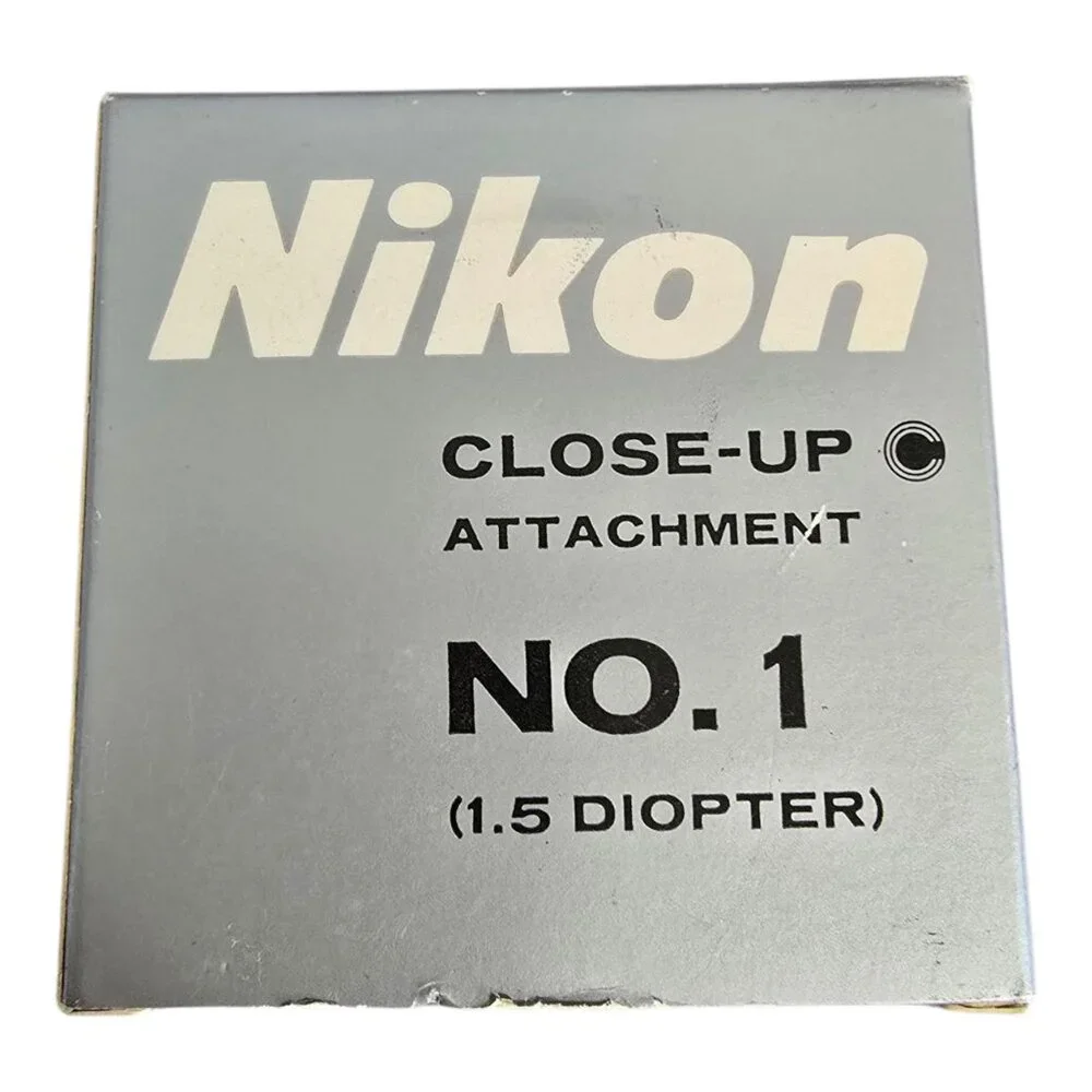 Nikon Camera Close-Up Attachment Lens No. 1 (1.5 Diopter) w/Box